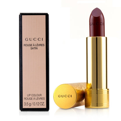 Gucci Rouge A Levres Satin Lip Colour - # 507 Ivy Dark Red  3.5g/0.12oz