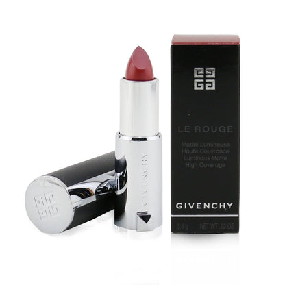 Givenchy Le Rouge Luminous Matte High Coverage Lipstick - # 204 Rose Boudoir  3.4g/0.12oz