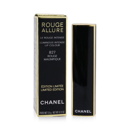 Chanel Rouge Allure Luminous Intense Lip Colour (Limited Edition) - # 607 Camelia Rouge Metal  3.5g/0.12oz