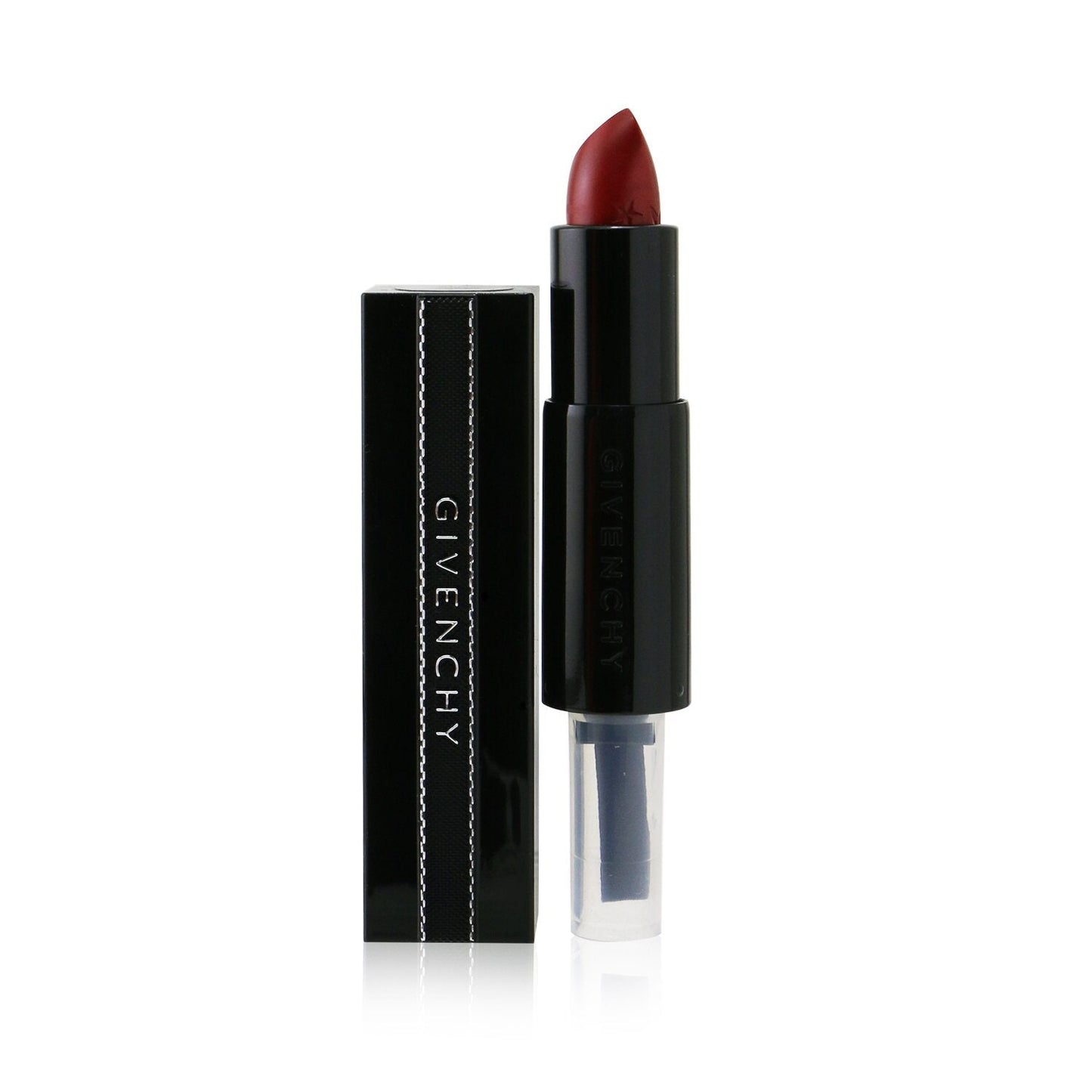 Givenchy Rouge Interdit Satin Lipstick - # 8 Framboise Obscur  3.4g/0.12oz