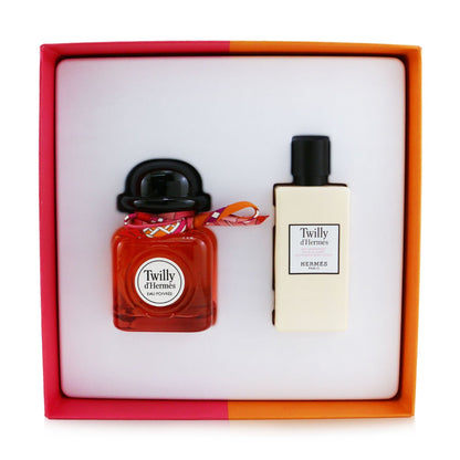 Hermes Twilly D'Hermes Eau Poivree Coffret: Eau De Parfum Spray 85ml/2.87oz + Moisturizing Body Lotion 80ml/2.7oz  2pcs
