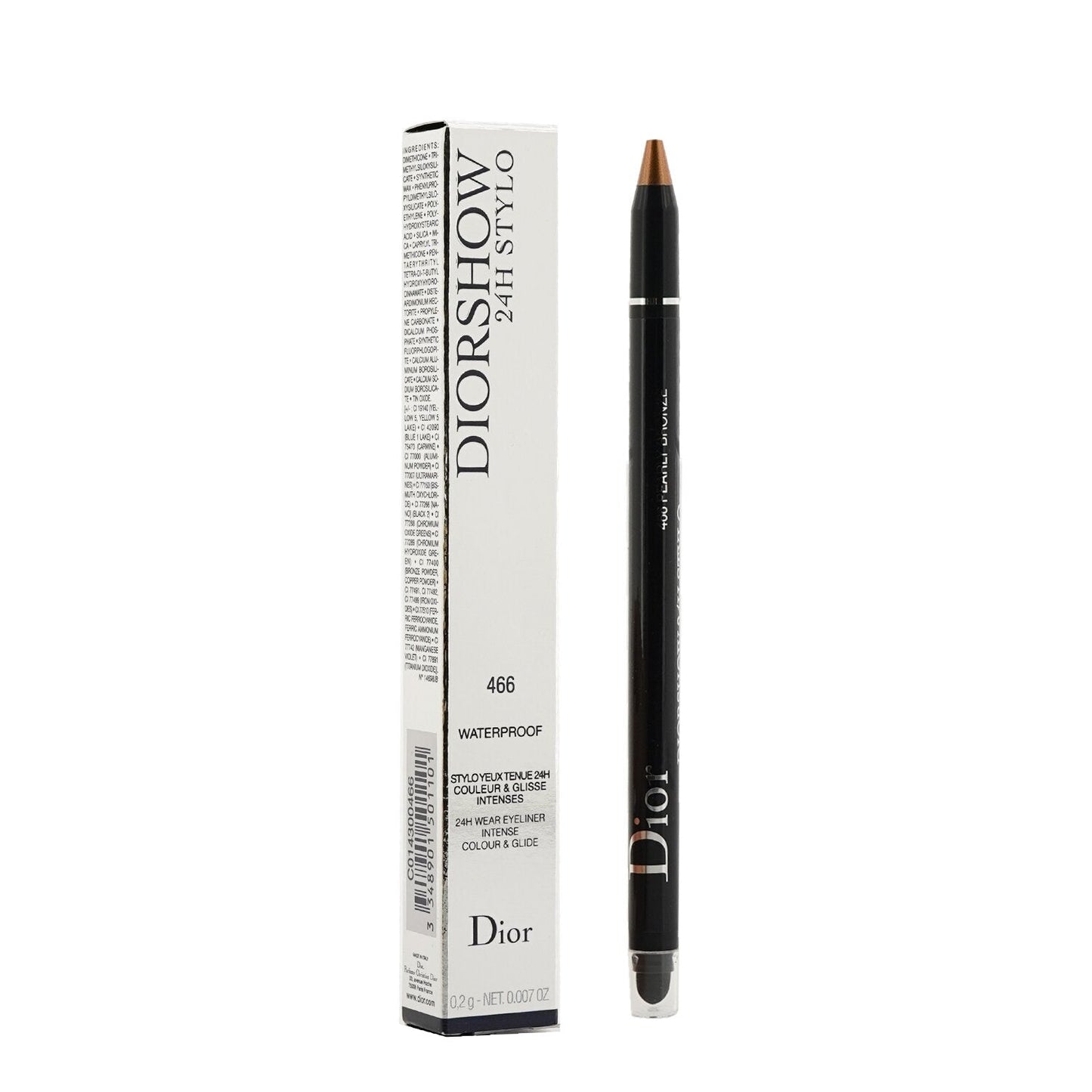 Christian Dior Diorshow 24H Stylo Waterproof Eyeliner - # 091 Matte Black  0.2g/0.007oz