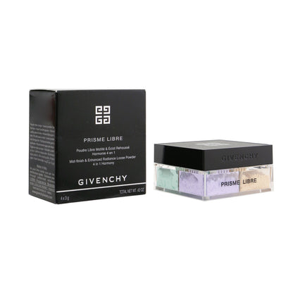 Givenchy Prisme Libre Mat Finish & Enhanced Radiance Loose Powder 4 In 1 Harmony - # 2 Satin Blanc  4x3g/0.105oz