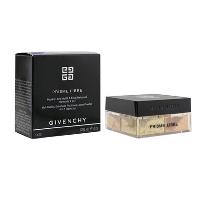 Givenchy Prisme Libre Mat Finish & Enhanced Radiance Loose Powder 4 In 1 Harmony - # 2 Satin Blanc  4x3g/0.105oz