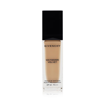 Givenchy Matissime Velvet Radiant Mat Fluid Foundation SPF 20 - #08 Mat Amber  30ml/1oz