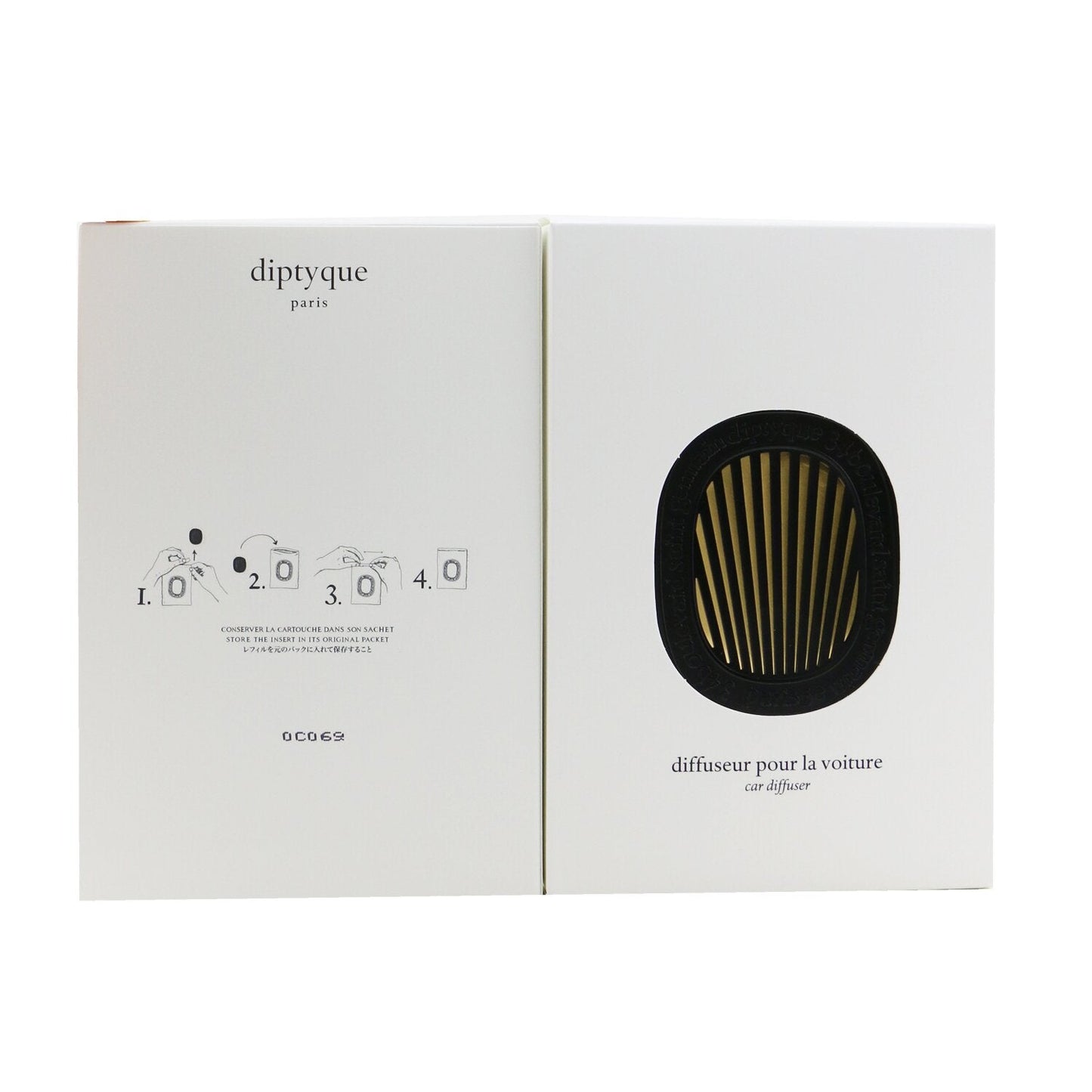Diptyque Car Diffuser - Fleur D'Oranger (Orange Blossom)  2.1g/0.07oz