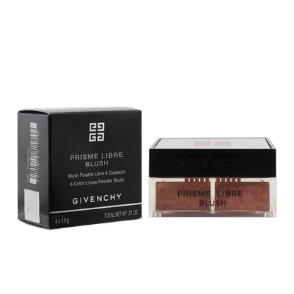 Givenchy Prisme Libre Blush 4 Color Loose Powder Blush - # 5 Popeline Violine (Pinkish Plum)  4x1.5g/0.0525oz
