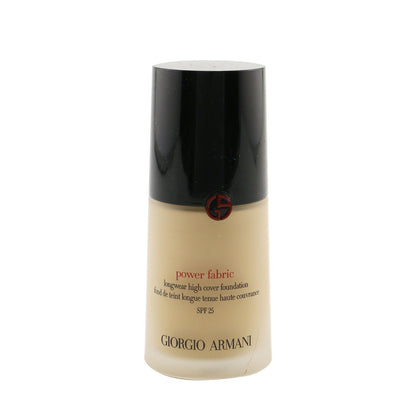 Giorgio Armani Power Fabric Longwear High Cover Foundation SPF 25 - # 5 (Light, Neutral)  30ml/1.01oz