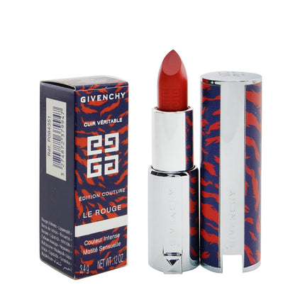 Givenchy Le Rouge Intense Color Sensuously Mat Lipstick - # 301 Magnolia Organza  3.4g/0.12oz
