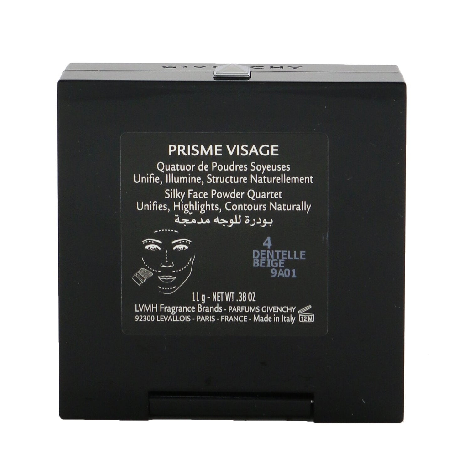 Givenchy Prisme Visage Silky Face Powder Quartet - # 3 Popeline Rose (Box Slightly Damaged)  11g/0.38oz