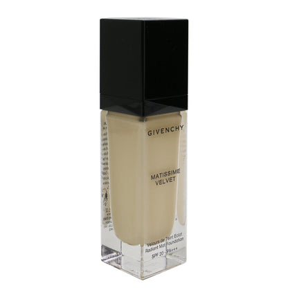 Givenchy Matissime Velvet Radiant Mat Fluid Foundation SPF 20 - #03 Mat Sand  30ml/1oz