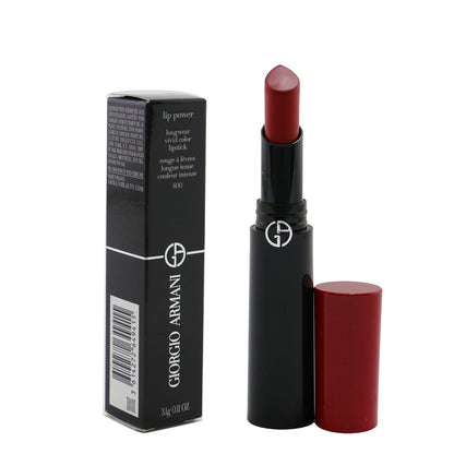 Giorgio Armani Lip Power Longwear Vivid Color Lipstick - # 401 Passione  3.1g/0.11oz
