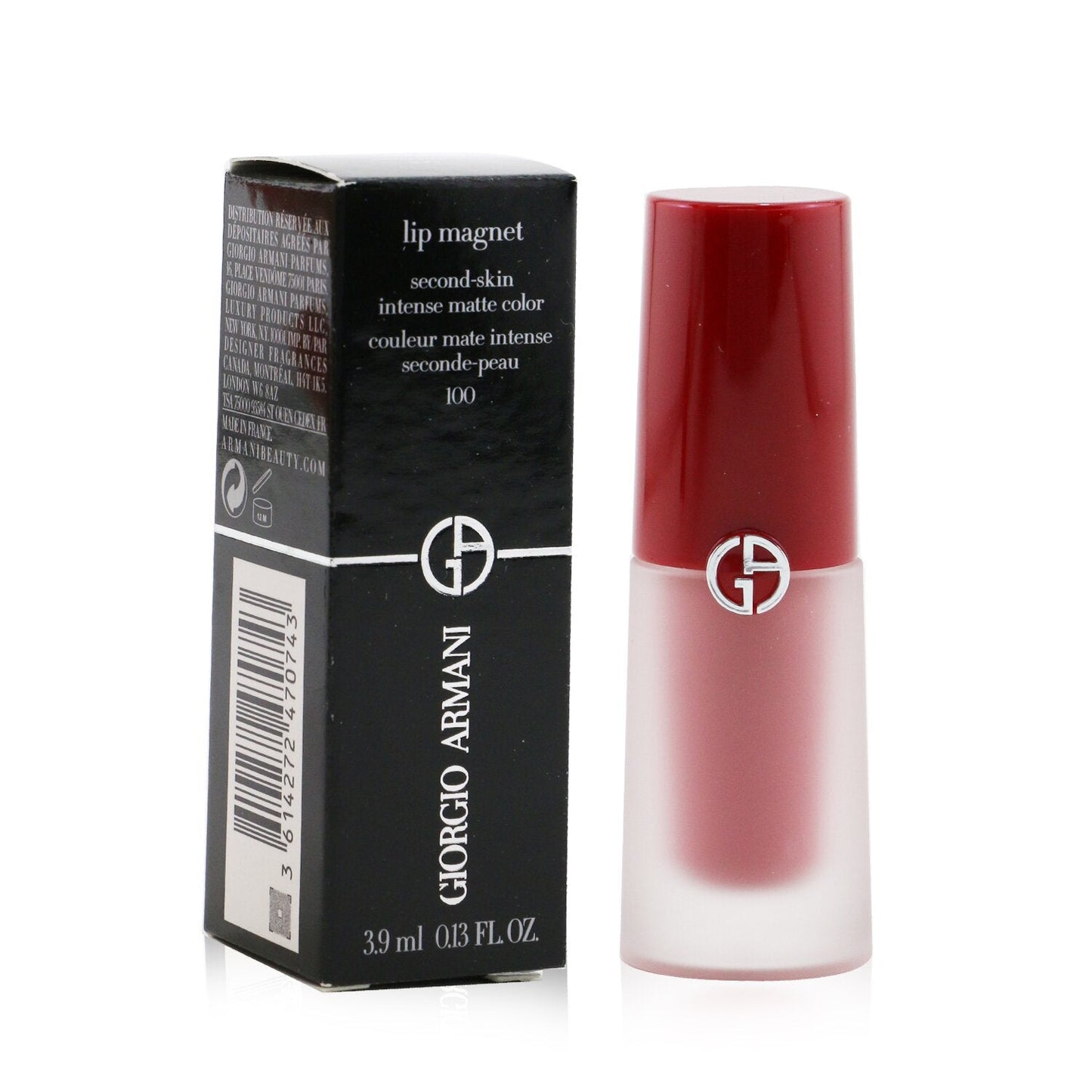 Giorgio Armani Lip Magnet Second Skin Intense Matte Color - # 604 Nighttime  3.9ml/0.13oz