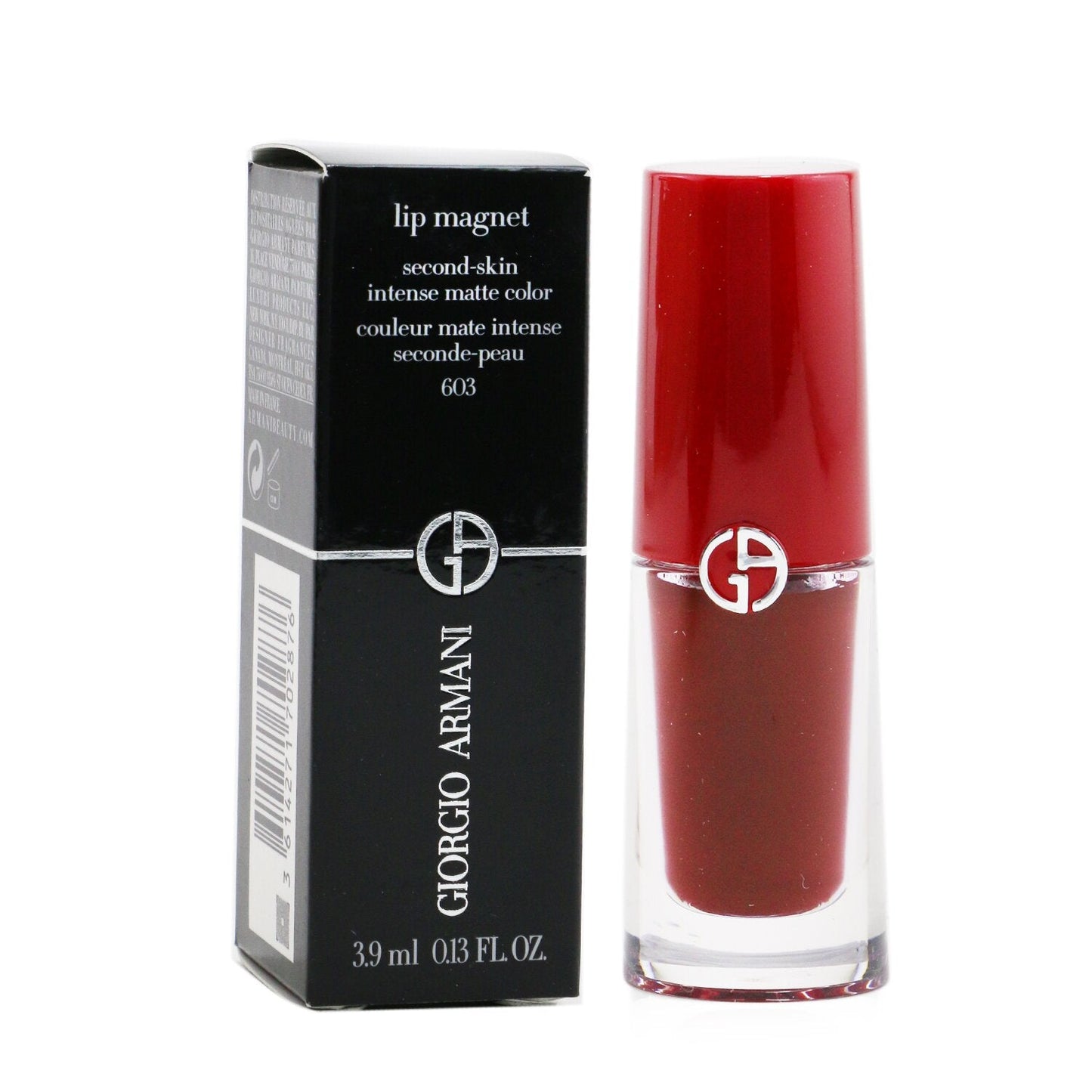 Giorgio Armani Lip Magnet Second Skin Intense Matte Color - # 304 Scarlet  3.9ml/0.13oz