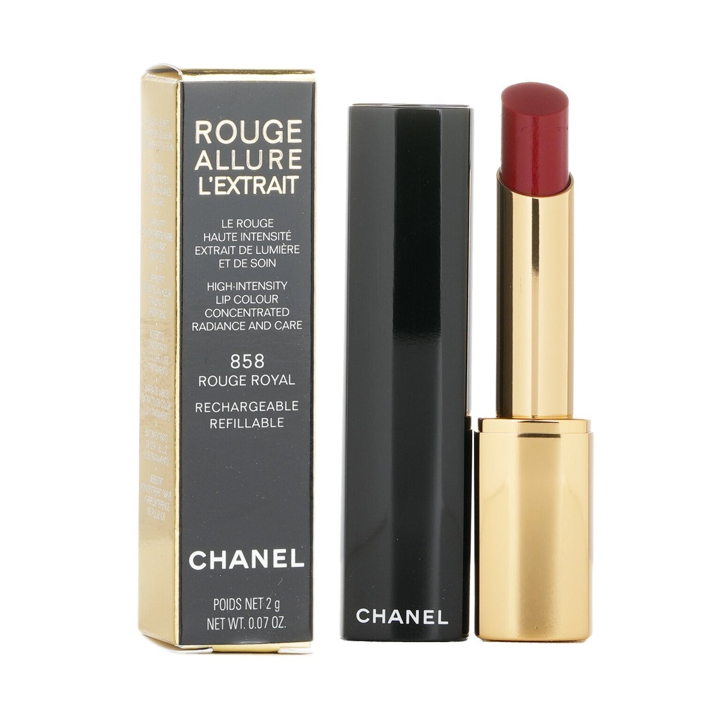Chanel Rouge Allure L’extrait Lipstick - # 858 Rouge Royal  2g/0.07oz