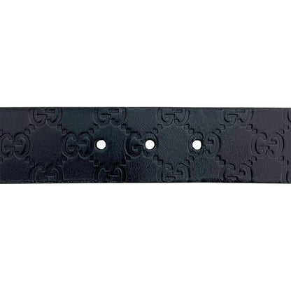 Gucci Belt Black Cima 90 36