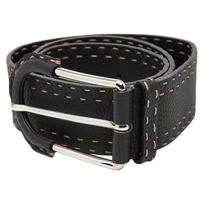 Fendi Selleria Belt Size 90 36 Black Leather