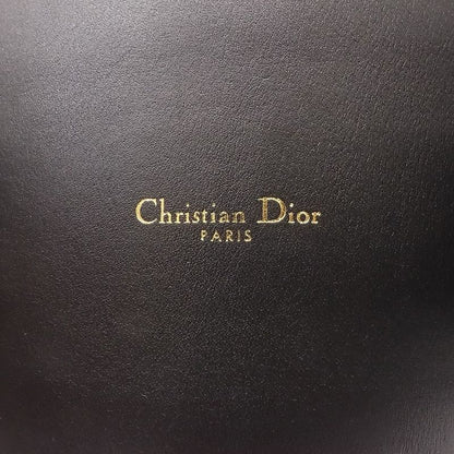 Christian Dior Logo Belt Corset Leather Double Waist Gold Hardware TNT