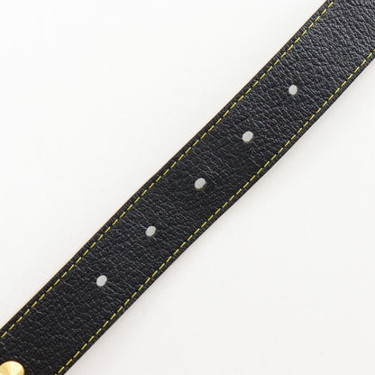 Louis Vuitton Ceinture Suhali Studs Leather Noir Black Belt