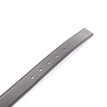 Dior Belt CD Logo Black Leather