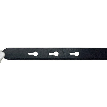 Loewe Belt Black Waist 80 30 mm Leather