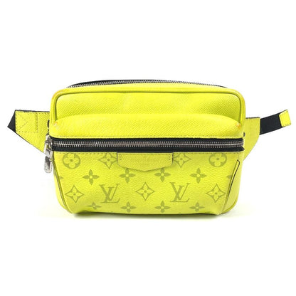 Louis Vuitton Belt Bag Outdoor Messenger PM Taiga Leather Yellow