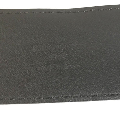 Louis Vuitton Belt Ceinture LV Initial Epi Leather Noir Black