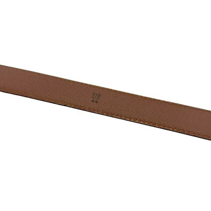 Louis Vuitton Belt Ceinture Classic Brown Taiga Waist 100 25 Leather