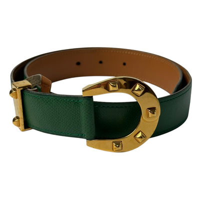 Hermes Horse Shoe Belt Horseshoe GD 70 Vintage