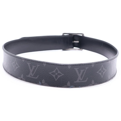 Louis Vuitton Monogram Eclipse Ceinture Reverso Black Belt