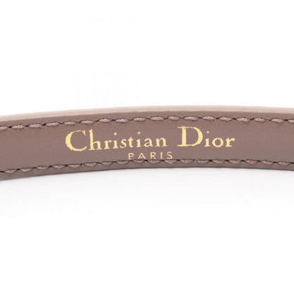 Dior Belt CD Logo Mini Beige Leather