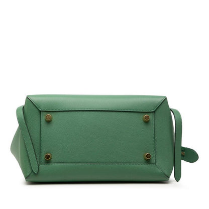 Celine Belt Bag 2-Way Green Leather