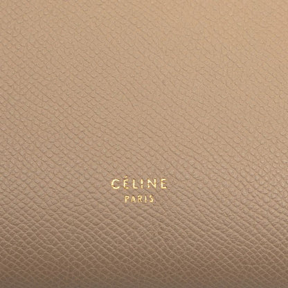 Celine Belt Bag 2-Way Beige Leather