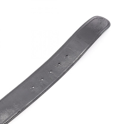 Chanel Belt CC Logo Patent Leather