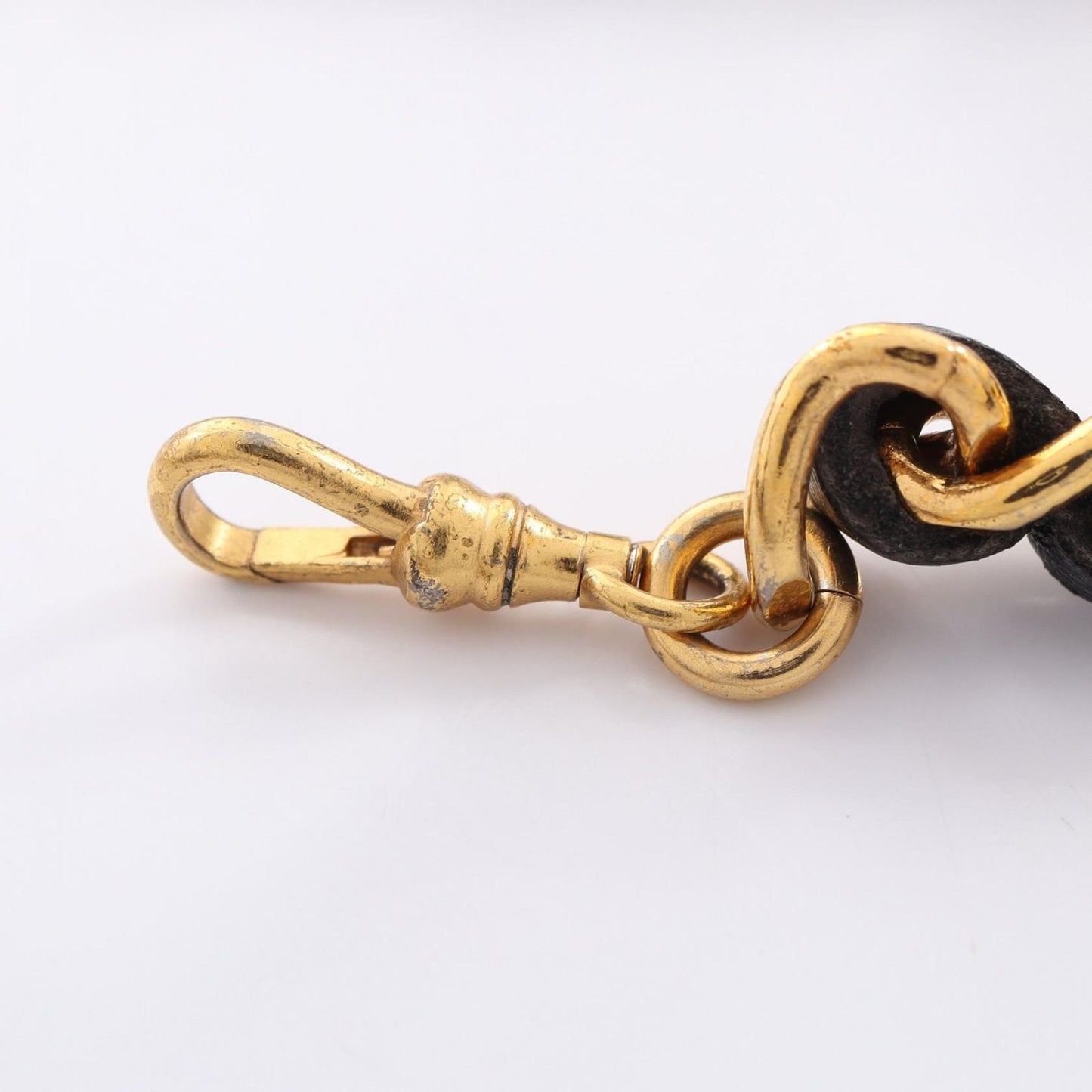 Chanel Belt CC Logo Chain Leather