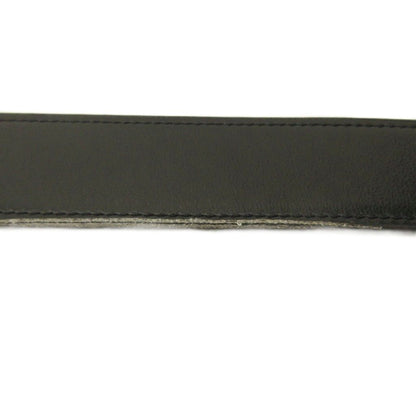 Hermes D'ancre Belt Reversible Leather Black Green