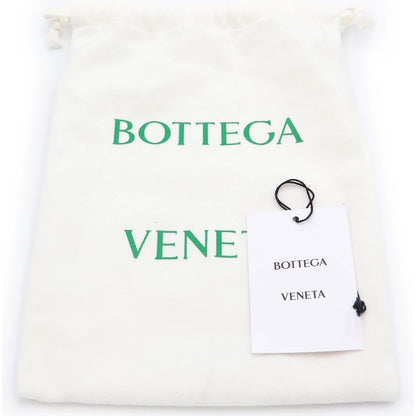 Bottega Veneta Cassette Maxi Intrecciato Belt Waist Back Black Leather