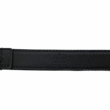 Gucci Double Buckle Belt Leather Black