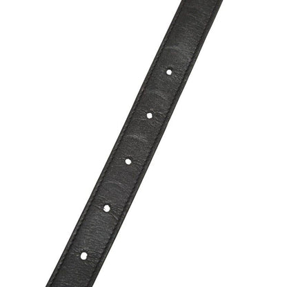 Dior Logo Belt 70 28 Black Leather