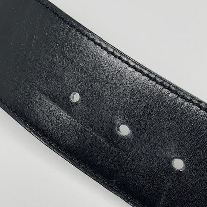 Hermes Constance Reversible H-belt Box Calf Black Brown