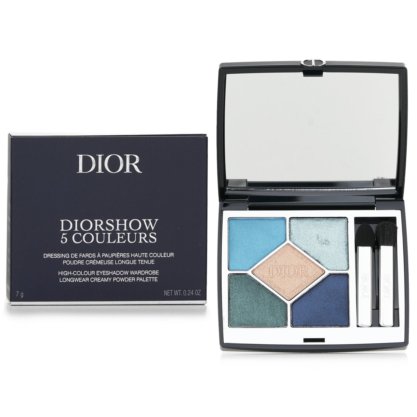 Christian Dior Diorshow 5 Couleurs Longwear Creamy Powder Eyeshadow Palette - # 183 Plum Tutu  7g/0.24oz