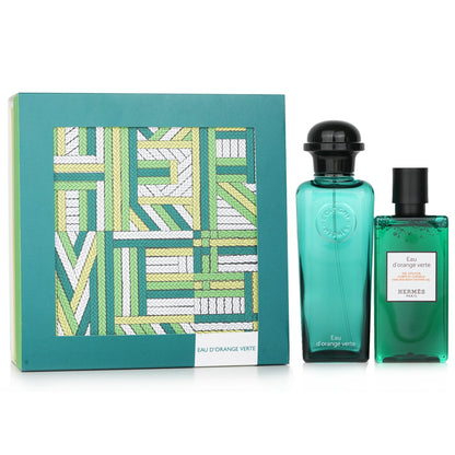 Hermes Eau D'Orange Verte Coffret  2pcs
