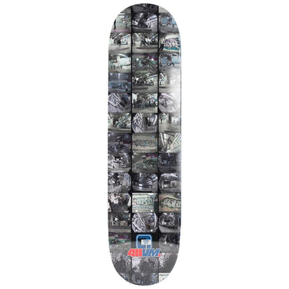411VM Heritage Skateboard Deck Private Property Frame Grab Black 8.25" x 32"