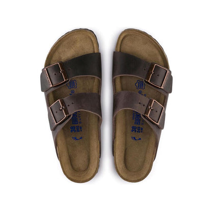 Unisex Arizona Soft Footbed Oiled Leather Habana Regular/Wide