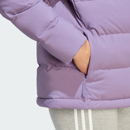 Women's adidas Helionic Hooded Down Jacket