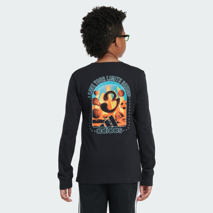 Kids' adidas Long Sleeve Space Age Tee