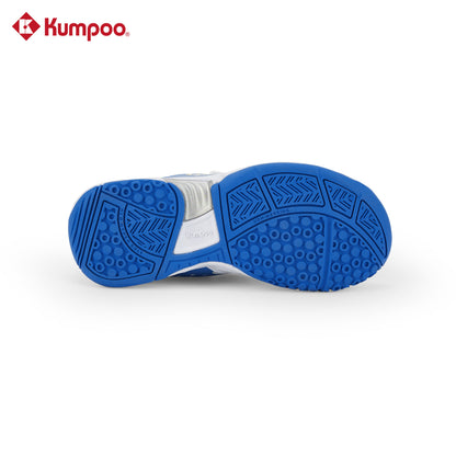 Kumpoo KHS-J20 Badminton Shoe(White/Blue)