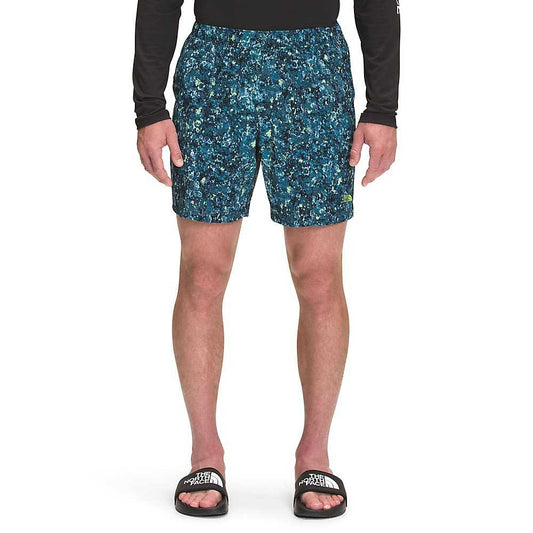 The North Face Mens Printed Class V Pull-On Short