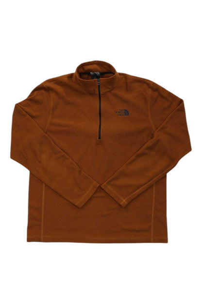 North Face Mens Quarter Zip Fleece Pullover