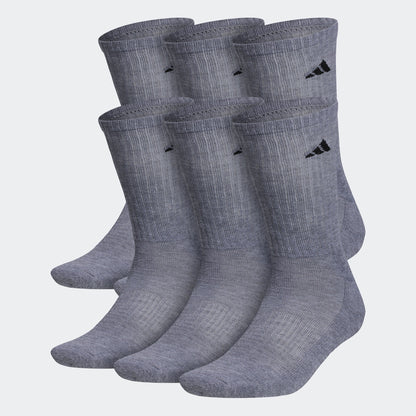 Athletic Cushioned Crew Socks 6 Pairs